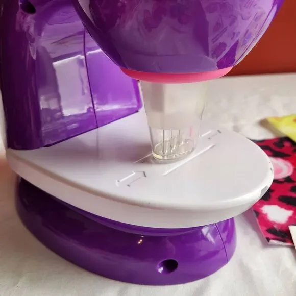 Sew Cool Sewing Machine - Purple w/ Pink Accents W/ Accessories - Picture 2 of 16